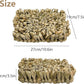 Hamiledyi Rabbit Grass Bed 2PCS Guinea Pig Hay Mat Bunny Natural Straw Woven Bed Rabbit Handmade Bedding Sleeping Grinding Nesting and Chewing Toy for Rabbit Guinea Pig Chinchilla Hedgehog Hamster