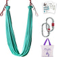 F.Life Aerial Silk Yoga Hammock & Swing for yoga Inversion,Strength training,starter hardware kit