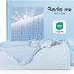 Bedsure Summer Cooling Blanket Queen Size for Hot Sleepers with Sports Mesh Design, Arc-Chill Q-Max 0.4 Lightweight Breathable Ice Cold Blanket for Night Sweats, 90 x 90 Inches, Mesh Blue