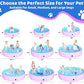 2025 Updated Foldable Dog Pool, 71" x 12" Kiddie Pool with Hard Plastic, Non-Slip Dog Bath Tub for Outdoor Backyard, Collapsible Dog Swimming Pool for Kids Dogs Pets (Pink)