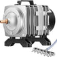 VIVOSUN 317GPH Commercial Air Pump 15W 6 Outlet 20 L/Min for Aquarium and Hydroponic Systems