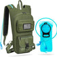 Hydration Backpack, Tactical Molle Water with 2L TPU Water Bladder, for Men Women Lightweight Water Backpack, Hydration Pack for Hiking, Biking, Climbing and Hunting
