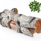 Reptile Hide Caves Simulation Tree Hideout, Hideout Shelter Sleep Cave is Decorated for Arboreal Reptile, Snake, Leopard Gecko, Lizard, Salamander, Hermit Crab Aquarium