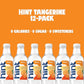 Hint Fruit-Infused Bottled Water, Tangerine - Sugar Free Flavored Water with Zero Calories, Naturally Flavored, and No Artificial Sweeteners - 16 Fl Oz (Pack of 12)