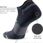 MONFOOT Men's/Women's 3-10 Pairs Silky Dry Athletic Cushion Ankle Socks, Multipack