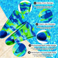 Kids Swim Fins,Short Comfortable Flippers for Lap Swimming and Training for Child,Girls,Boys,Beginners