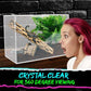 Tarantula Enclosure XL (10”x7”x14”) Reptile Terrarium w/Sliding Magnetic Door-Great Reptile Tank for Terrestrial or Arboreal Animals- Acrylic Terrarium for Juvenile or Adult Spiders- Hermit Crab Cage