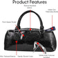 Wine Clutch Bag (Thermal Insulated) Trendy Women’s Carry Tote | Holds Red & White 750mL Bottles | Trendy Fashion | Incl. Portable Waiter-Style Corkscrew