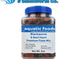 Aquatic Foods Inc. California Blackworm & Beef Heart Premium Flakes for Discus, Cichlids All Community Tropical Fish Also Pellet Mix, Wafer Mix Included…2oz