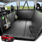 Zanch 2025 Upgraded Dog Car Seat Cover, 400 lbs Heavy Duty Hard Bottom, Waterproof & Anti-Scratch Back Seat Protector, Nonslip Pet Hammock Extender Cars, SUV, Trucks, Standard-Green