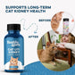 Cat UTI Remedy & Kidney Support for Cats, Natural Urinary Tract Infection and Cat Bladder Crystals Treatment Helps Flush Out Kidney Stones, Clears Infection, & Improves Kidneys Health, 400 Tiny Pills