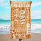 JML Personalized Beach Towel with Name, Custom Beach Towel with Name, Customized Microfiber Pool Towel, Quick Dry & Absorbent Swim Towel for Adult,Anniversary, Birthday, Summer Holiday,Vacation