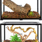 REPTIZOO 84 Gallon Large Reptile Terrarium Extra-Long 60" x 18" x 18" Spliceable Glass Reptile Tank, Double Top Cover Enclosure Habitats