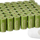 Amazon Basics Dog Poop Bags with Dispenser, 810 Count, Enhanced for Guaranteed Leakproof, Brazilian Mango Scented, Includes Leash Clip