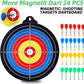 Magnetic Dart Board for Kids-12Magnetic Dart/Sticky Balls Or 2 Toy Gun+40 Foam Dart.Indoor/Outdoor Kids Games and Party Games,Christmas Birthday Gifts Toys for 3-12 Year Old Boys