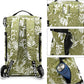 Kalesi Gym Duffle Bag Backpack 4-Way Waterproof with Shoes Compartment for travel Sport Hiking laptop (olive-green)
