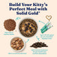 Solid Gold Indoor Dry Cat Food - Grain Free & Gluten Free - Chicken Cat Food Dry Kibble for Indoor Cats w/Probiotics & Fiber for Gut Health - Sensitive Stomach & Hairball Support for Adult Cats - 3LB