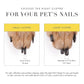 Tweezerman Small Nail Clippers for Dogs & Cats, Manual Professional Dog & Cat Nail Trimmer with Ergonomic Handle