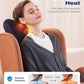 Shiatsu Neck and Back Massager with Heat, Neck and Shoulder Massagers, Deep Tissue Kneading Massage Pillow for Lower Back, Shoulder, Leg Muscle Pain Relief, Relax Gift for Woman Man