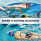 W WSTOO Adults Diving Snorkel Breathing Tube Silicone Flexible Foldable Snorkel Anti-Drop for Freediving Swim Training,Diving and Scuba Diving,Easy to Carry for Travel