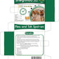 Natural Puppy Flea & Tick Treatment (4-44 lbs) | 9-Month Protection + Free Tools | Vet-Reviewed Formula
