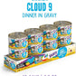 Weruva B.F.F. OMG - Best Feline Friend Oh My Gravy!, Chicken Cloud 9 with Chicken in Gravy, 2.8oz Can (Pack of 12)