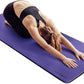 MICRODRY Deluxe Fitness Exercise Yoga Mat for Home & Gym, Extra Thick for High Impact Training, Multi Layered Skid Resistant Surface, Odor Neutralizing with Carrying Strap