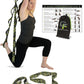 Gradient Fitness Stretching Strap for Physical Therapy, 12 Multi-Loop Stretch Strap 1.5" W x 8' L, Neoprene Handles, Physical Therapy Equipment, Yoga Straps for Stretching, Leg Stretcher.