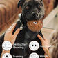 Giggle Ball for Dogs Owl Dog Toys for Aggressive Chewers Medium Large Dogs Fun Gift for Dog Natural Rubber Herding Ball for Dogs Cute Owl Hoot Brown New