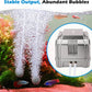 hygger 5W/8W Aquarium Air Pump: Powerful Adjustable Fish Tank Air Pump, Dual Outlets Oxygen Aerator, Oxygen Pump for Up to 200 Gallons Aquariums, for Freshwater, Saltwater, Hydroponics