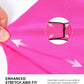 Horse Fly Mask Large Space Breathable UV Protection Equine Mask with Reflective Features on Ears Hot Pink M