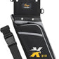 SUNYA X510 Field & Competition Hip Arrow Quiver | 3-Slot Noise-Free Archery Quiver with Sturdy Storage System (42x18cm)