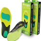 10 Seconds 3210 Motion Control Shoe Insoles, M 6, W 8 (2 Pack)