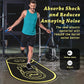 Jump Rope Mat 63"x27" Exercise Fitness, Non-Slip Indoor Outdoor Crossrope Mat, 6mm Thick High-Density Workout Jumping Pad for Home Gym Flooring and Concrete