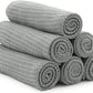 S&T INC. Microfiber Gym Towels, Yoga Towel for Home and Gym Bag, 16 Inch x 27 Inch, 6 Pack