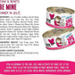 Weruva BFF Minced Natural Wet Cat Food, Tuna and Bonito Be Mine in Gelee, 3oz Can, Pack of 24