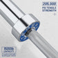 7ft Olympic Barbell Bar 45LB Load 1500lbs Capacity Available, for Gym Home Exercises, Weightlifting, Powerlifting for 2" Olympic Plates