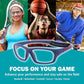 BLUE CUT Sports Protection Goggles, Anti-Fog Lenses Safety Glasses for Basketball, Pickleball and All Outdoor Sports