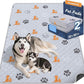 Washable Pee Pads for Dogs, 2 Pack Absorbent Reusable Training Dog Pads Pet Puppy Pads, Non-Slip Potty Pads for Whelping, Playpen, Crate, Bed, Orange, 32"x52"