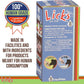 Licks Pill-Free Dog Joint and Heart - Glucosamine & Omega 3 Fish Oil Supplement for Dogs - Inflammation Supplements for Joint Support - Gel Packets - 30 Use