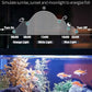 Pawfly 10 W Aquarium LED Light 20 Inch 24/7 Fish Tank Light with Full Spectrum Brilliant White Blue Red Green Lights Multi-Colored LEDs with D/N Mode Single Color Effects Timer & Adjustable Brightness