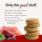 Stella & Chewy's Freeze-Dried Raw Dinner Patties - Surf 'N Turf Salmon & Beef Recipe - High Protein Grain-Free Puppy & Dog Food - Perfect For Picky Eaters - 5.5 oz