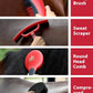 9PCS Horse Grooming Kit Curry Comb Sweat Scraper Horse Bathing Supplies Grooming Tools with Storage Bag Shadowberry
