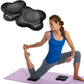 Gaiam Yoga Knee Pads (Set of 2) - Yoga Props and Accessories for Women/Men Cushions Knees and Elbows for Fitness, Travel, Meditation, Kneeling, Balance, Floor, Pilates