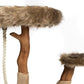 Mau Lifestyle Modern Cat Tree Tower - Natural-Branch Cat Condo & Luxury Wood Cat Scratching Tree - Luxury Cat Gifts by Mau Lifestyle