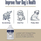 Wild Alaskan Salmon Oil for Dogs with Pollock - 64 oz of Pollock and Salmon Oil, Omega 3, EPA, and DHA - Dogs Skin and Coat Supplement - Made in USA