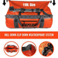 UNPLUG Ultimate Adventure Bag | 1680D Heavy Duty Waterproof Bag | Large Travel Duffle Bag which can be Used for Camping, Motorcycling, Boating, or Hunting