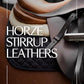 HORZE Genuine Leather English Riding Stirrup Leathers Pair | Adult Sizes