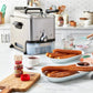 T-fal 3.5L Stainless Steel Deep Fryer with Basket, 1700W Electric Deep Fryer with Basket and Lid, Oil Filtration, Temp Control, Digital Timer, Dishwasher Safe Parts