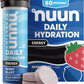 Nuun Energy Electrolyte Tablets with Ginseng, Caffeine from Green Tea Extract, Vitamin B12, B6, B5, Magnesium & 4 Other Electrolytes, Gluten Free & Vegan, Berry Blast, 8 Pack (80 Servings Total)